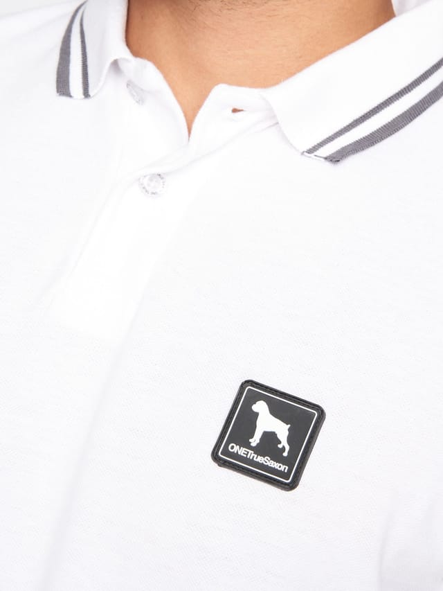 One True Saxon One True Saxon Men's Dexon Polo in White - 2