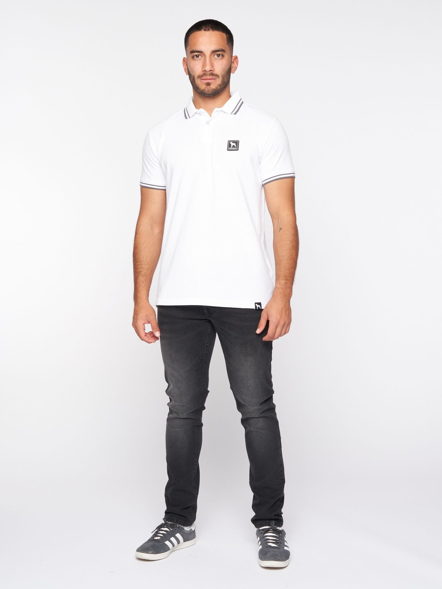 One True Saxon One True Saxon Men's Dexon Polo in White - 3