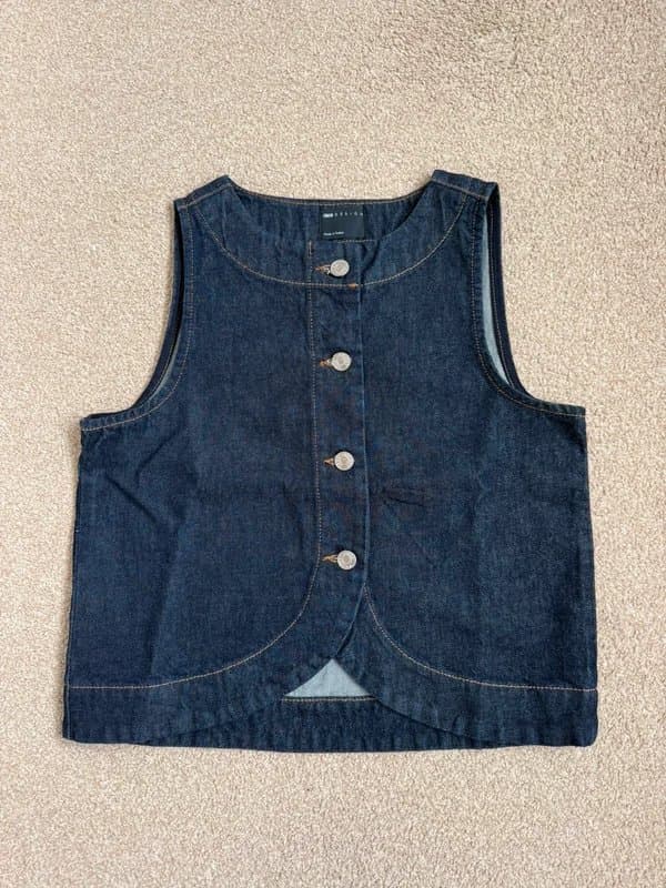 ASOS Design Asos Design Denim Waistcoat