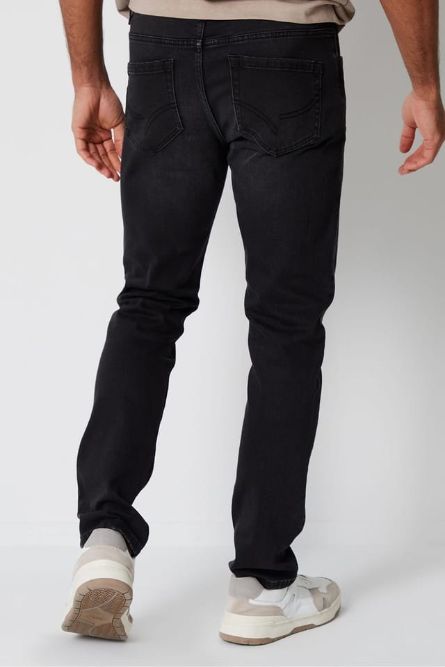 Threadbare Threadbare Men's 'Islington' Slim Fit Jeans With Stretch in Grey - 2