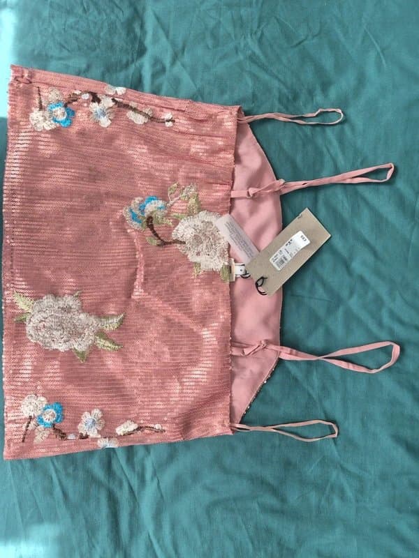 River Island Sequin Top