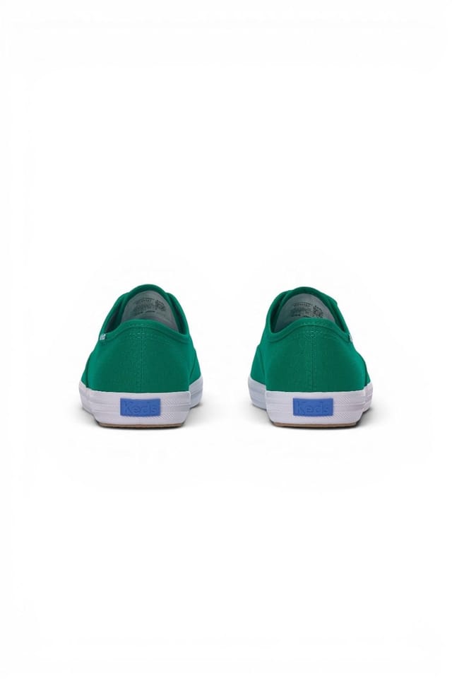 keds Keds Women's Champion Originals Canvas Lace-Up in Green - 3