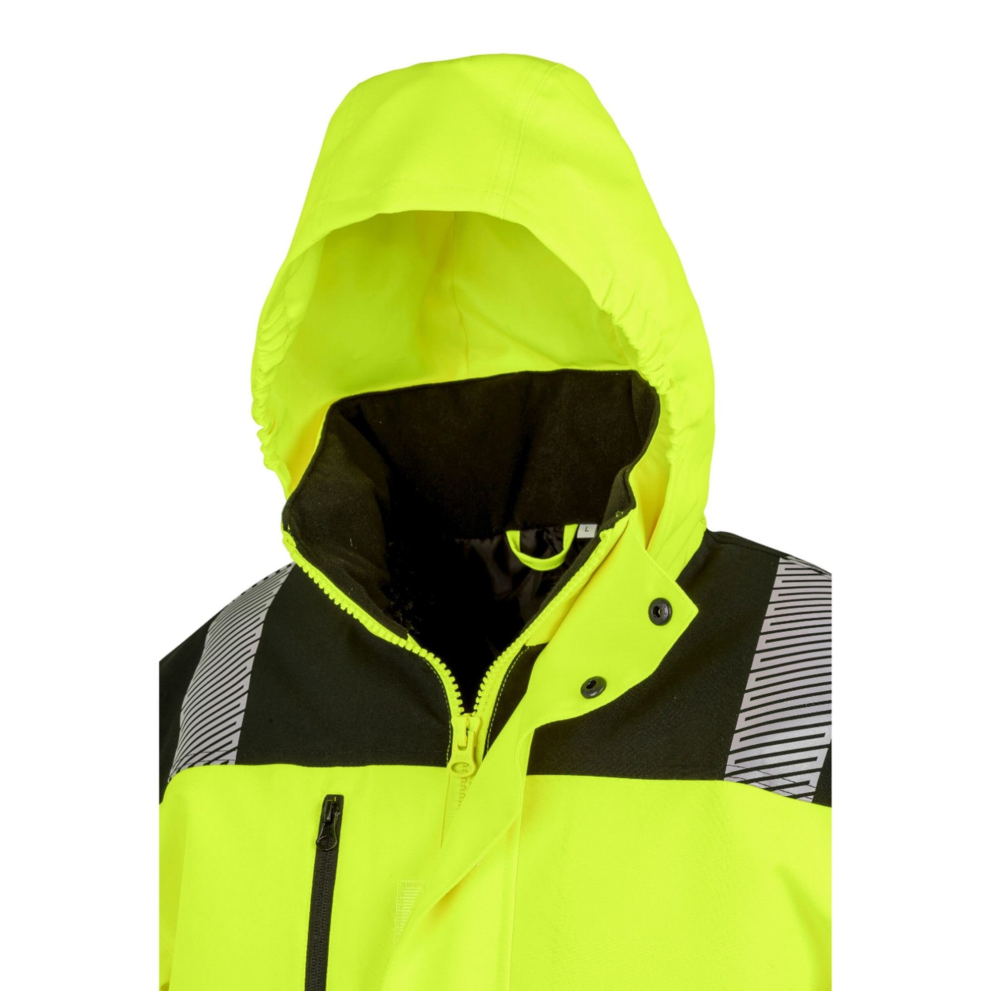 SAFE-GUARD by Result SAFE-GUARD by Result Men's Printable Safety Soft Shell Jacket in Yellow - 3