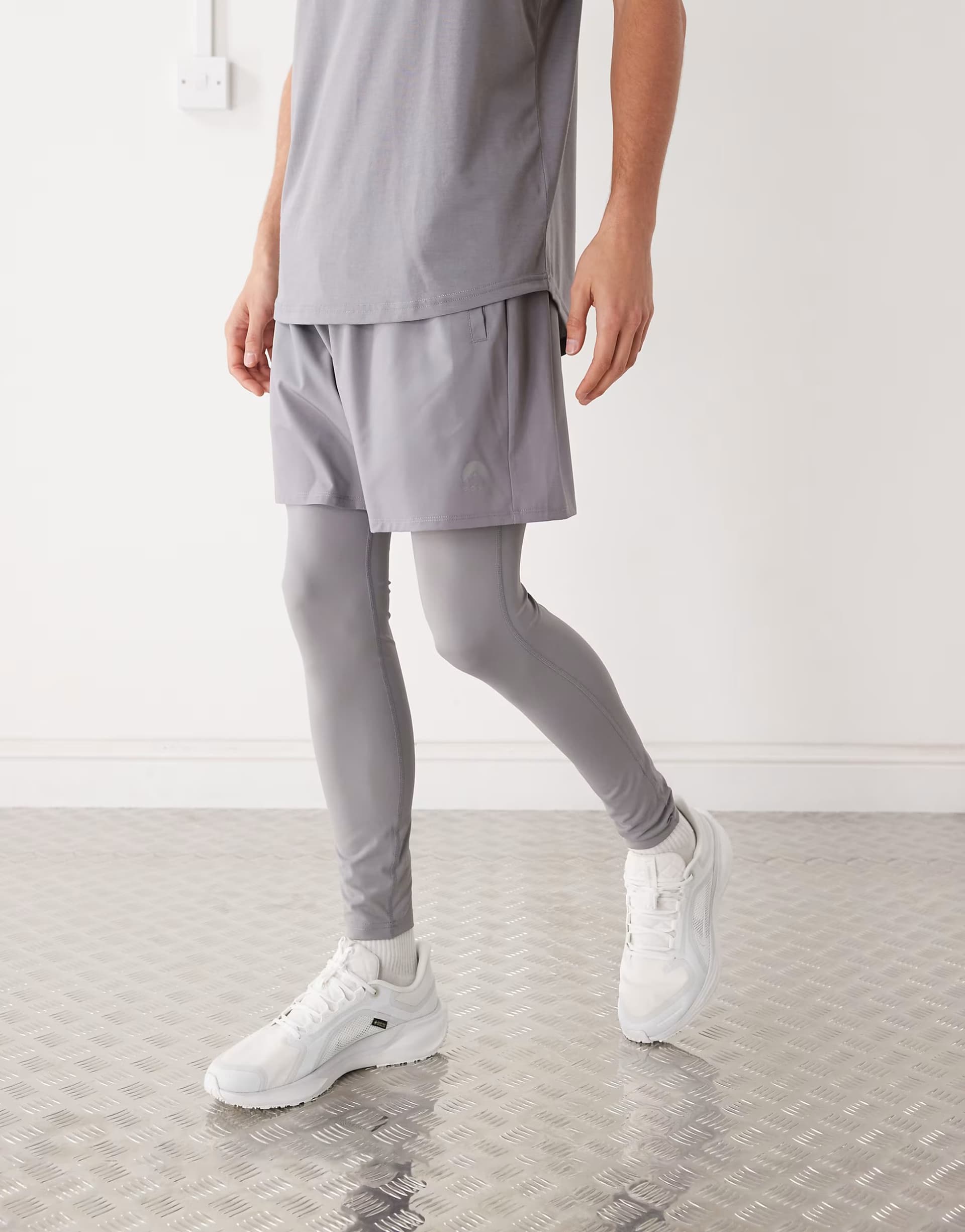 ASOS ASOS Elite Activewear Leggings in Grey