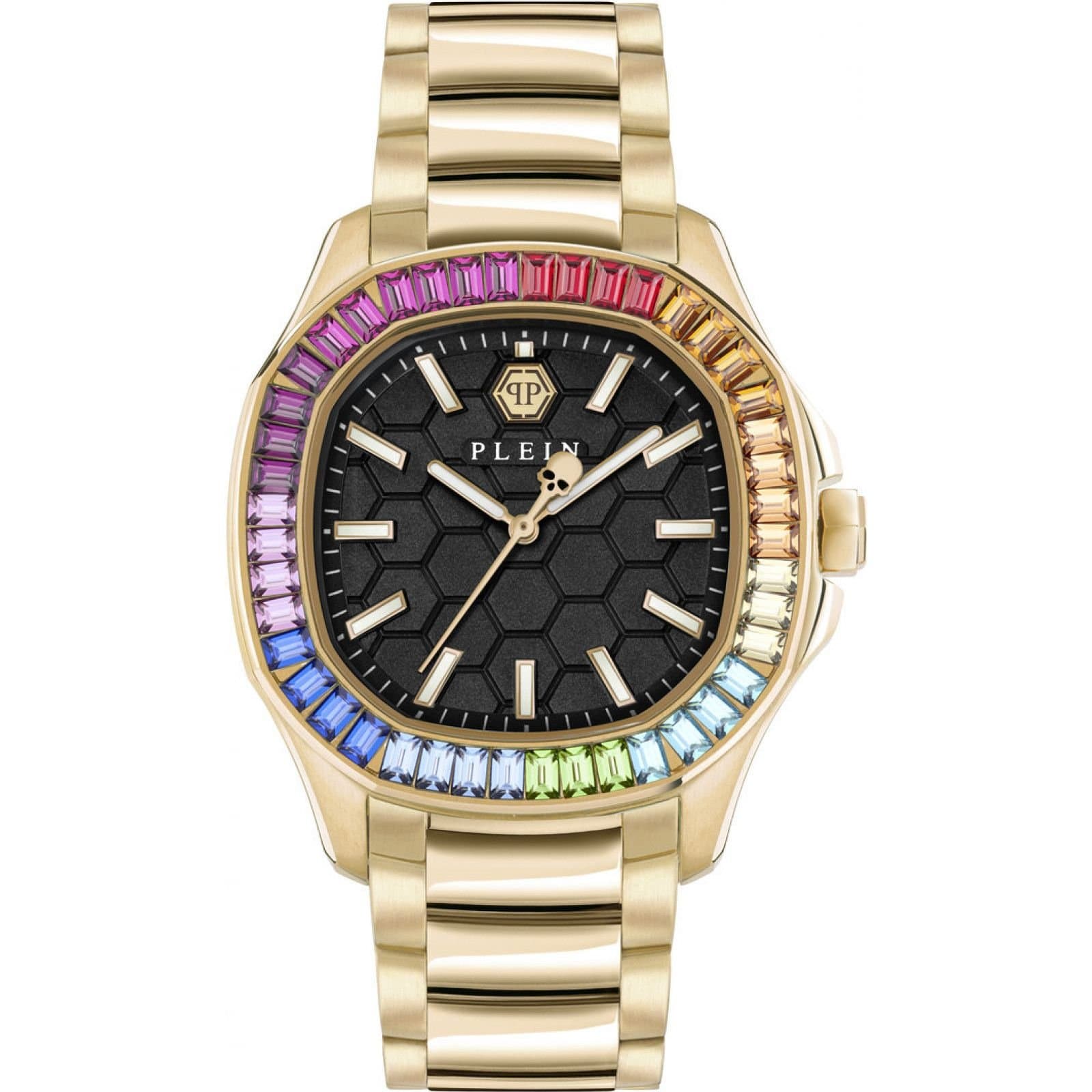 Philipp Plein Philipp Plein Women's PWTAA1224 37mm Quartz Watch in Gold