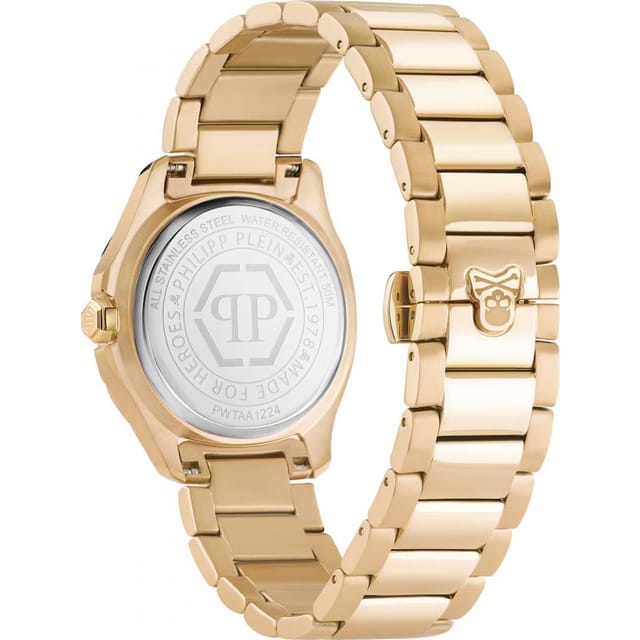 Philipp Plein Philipp Plein Women's PWTAA1224 37mm Quartz Watch in Gold - 2