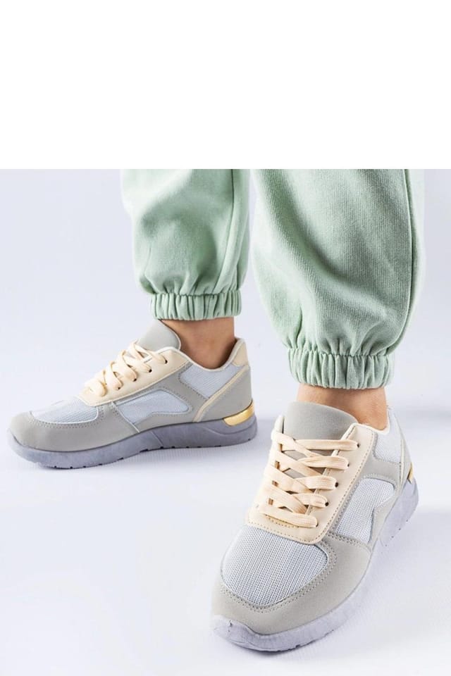 Love Lace Love Lace Women's Gallo Sneakers for Spring Summer Active Comfort Gray Sole in Grey - 3