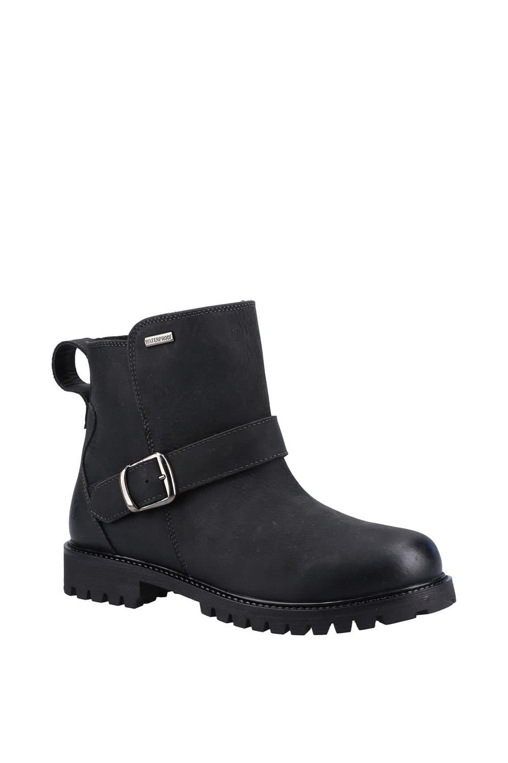 Hush Puppies Hush Puppies Black Shearling Ankle Boots