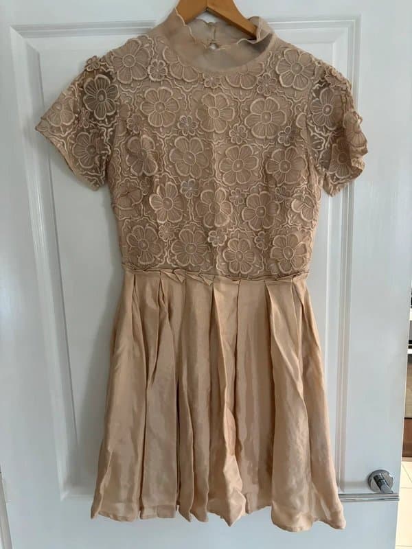 ASOS ASOS Luxe Floral Organza Silk Dress - UK10