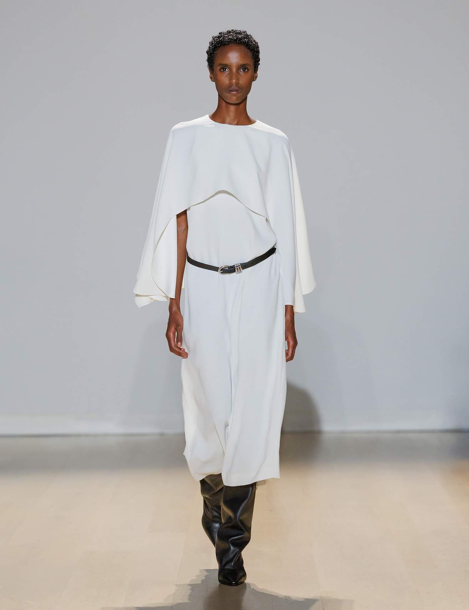Marks & Spencer M&S Cape Midaxi Dress Ivory