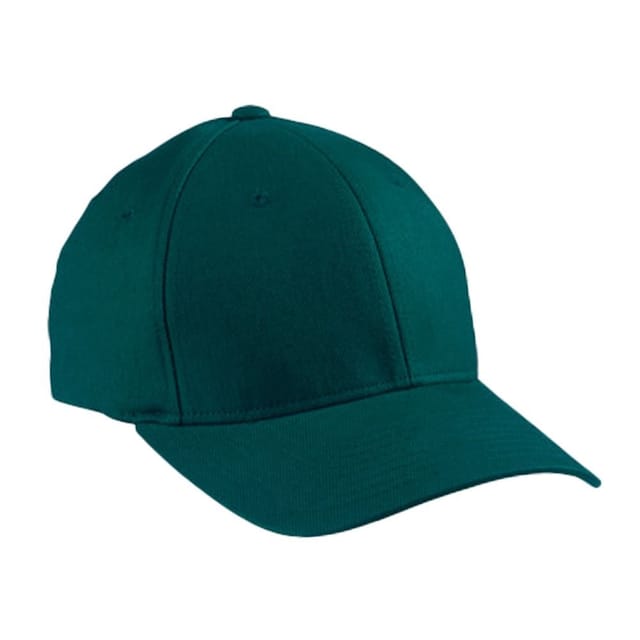 Myrtle Beach Myrtle Beach Men's Original Flexfit 6 Panel Baseball Cap in Dark Green - 2