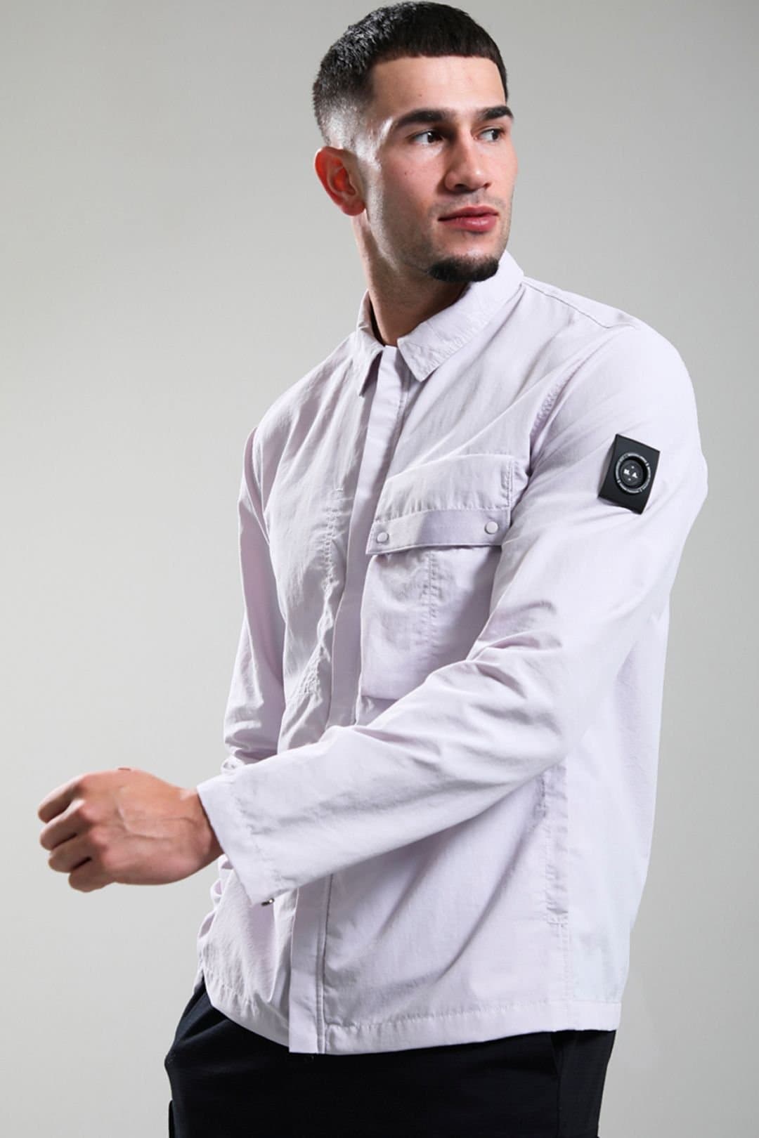 Marshall Artist Marshall Artist Men's Woodvale Overshirt Light Pink