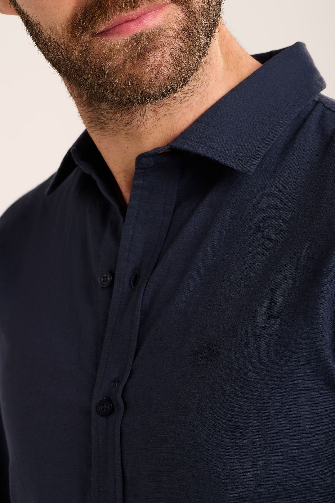 Brakeburn Brakeburn Men's NITHSDALE SHIRT in Navy - 3
