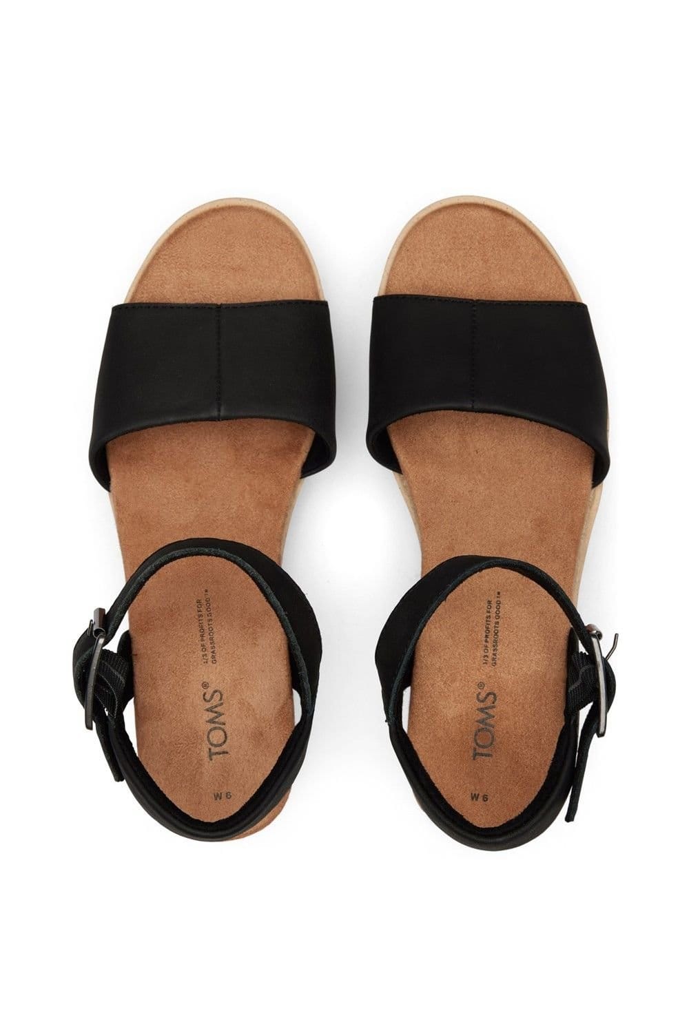 TOMS TOMS Women's Diana Wedge in Black - 4