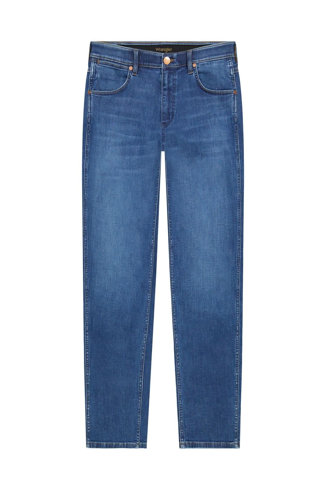 Wrangler Wrangler Men's Blue Denim Jean In Blue