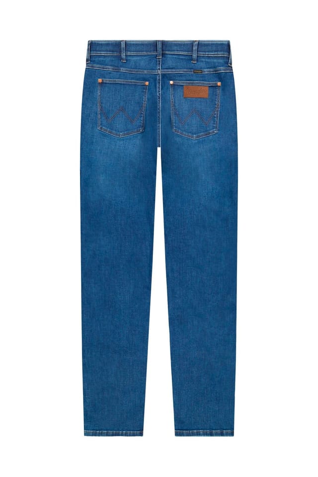 Wrangler Wrangler Men's Greens Boro Denim Jean Dandelion Summer in Blue - 2