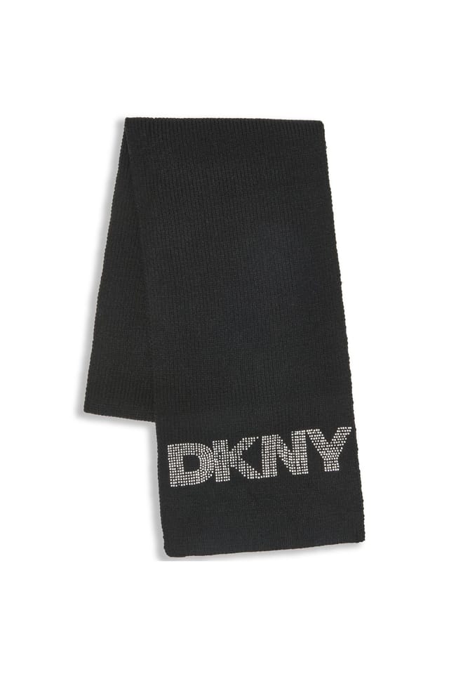 DKNY DKNY Women's DISCO SCARF BLACK - 2