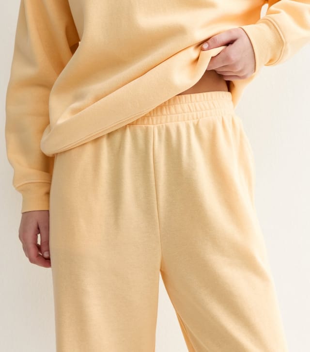 New Look Women's Light Yellow Wide Leg Joggers New Look - 3