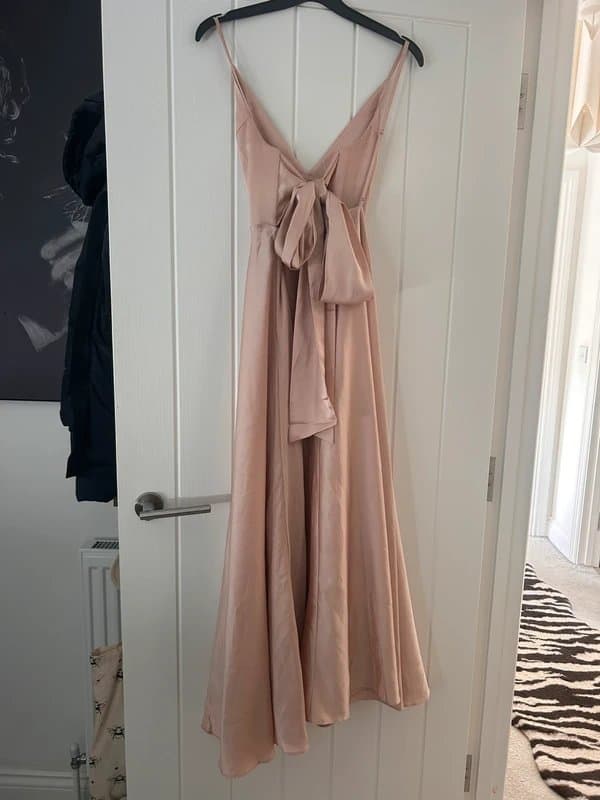 ASOS ASOS Pink satin dress size 10