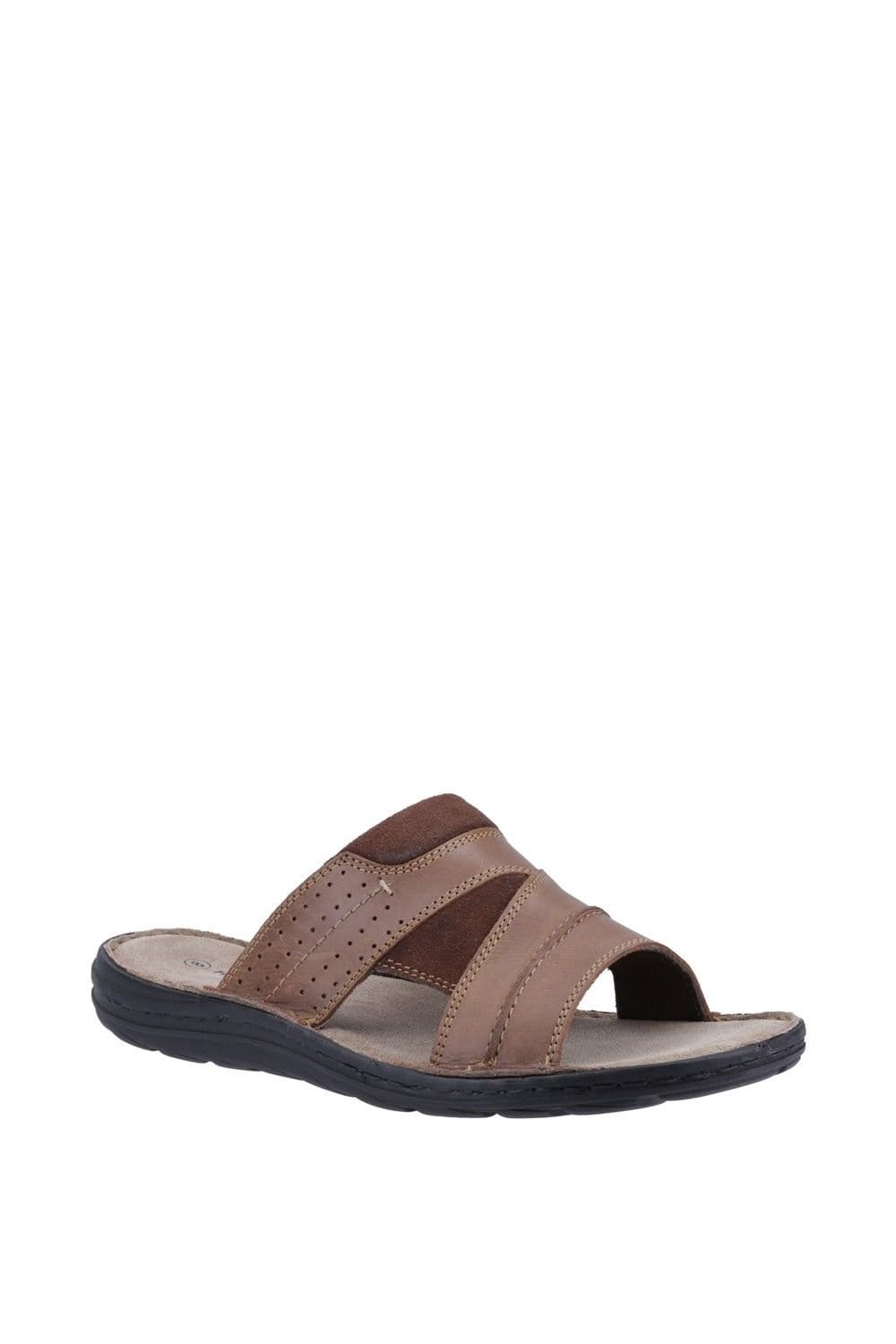 Hush Puppies Hush Puppies Men's Archer Mule Sandal in Tan - 1