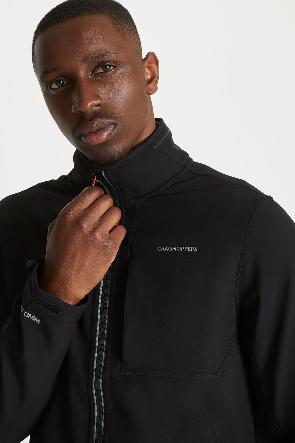 Craghoppers Craghoppers Men's 'Altis' Water-Repellent Walking Jacket in Black - 4