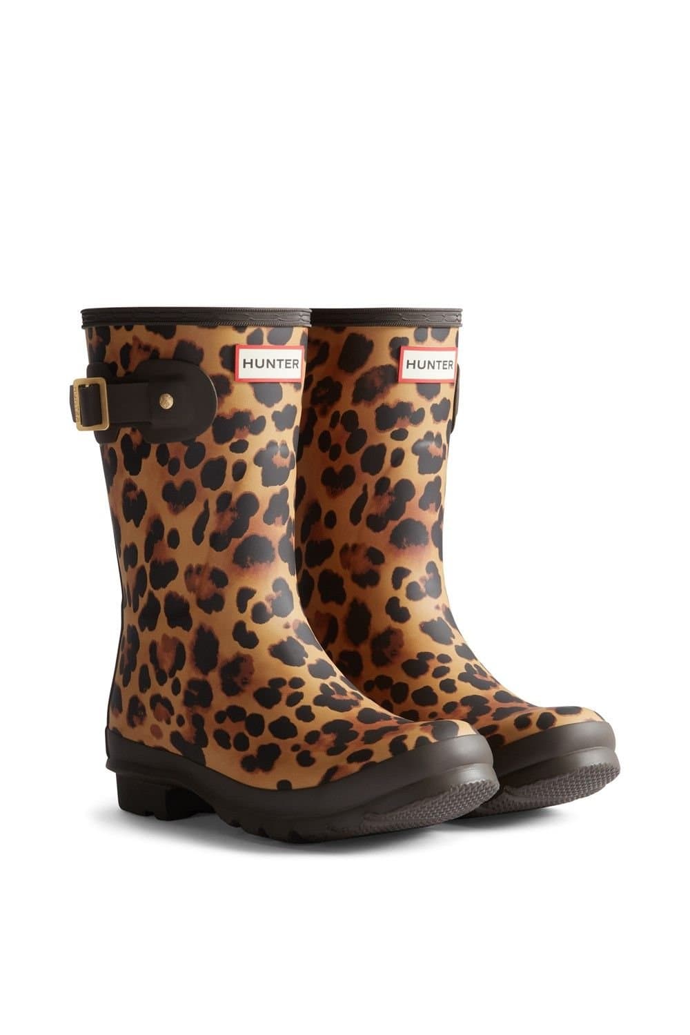 Hunter Hunter Women's Original Short Leopard Print Boot