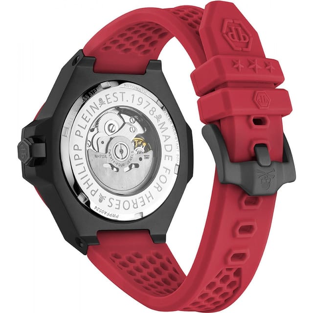 Philipp Plein Philipp Plein Men's PWPFA0524 45mm Automatic Watch in Red - 2