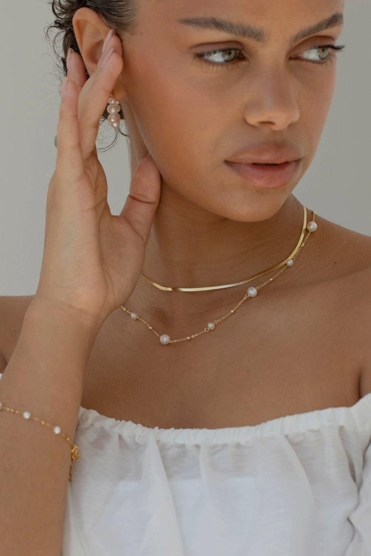 Arctic Fox & Co. Arctic Fox & Co. Women's Medusa Snake Chain Necklace Gold - 4