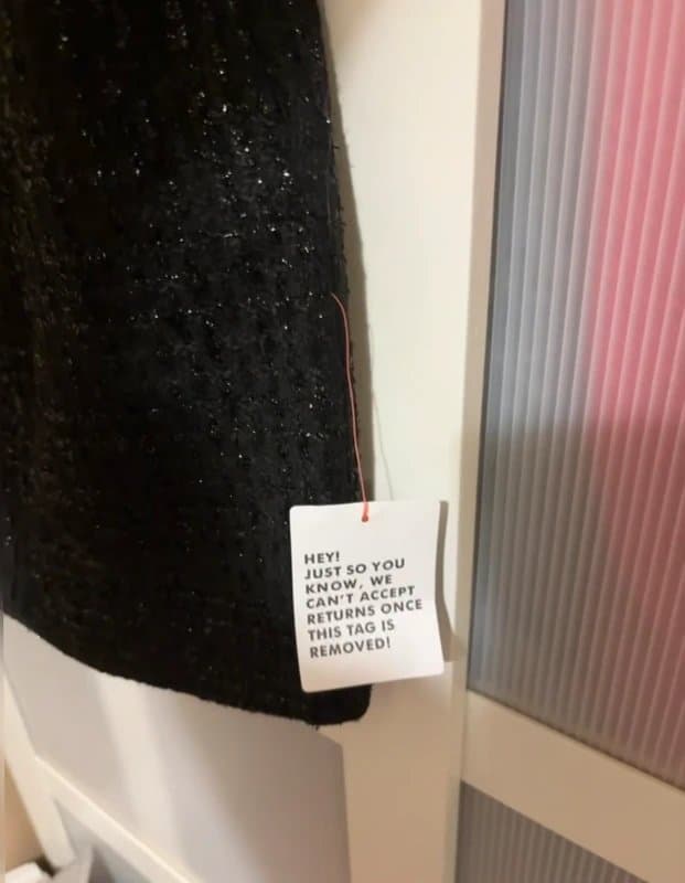 ASOS Asos luxe black mini dress size 12