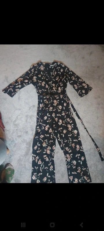 Glamorous Glamorous jumpsuit Tall size 14, wrap front - 1