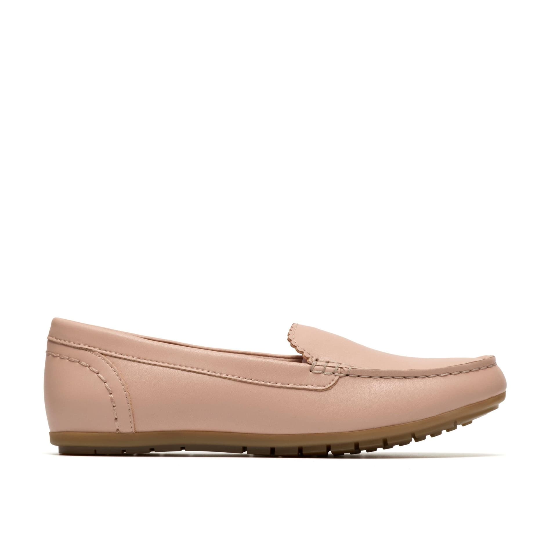 Clarks Clarks Women's Elliotte Step Pink Leather Loafers