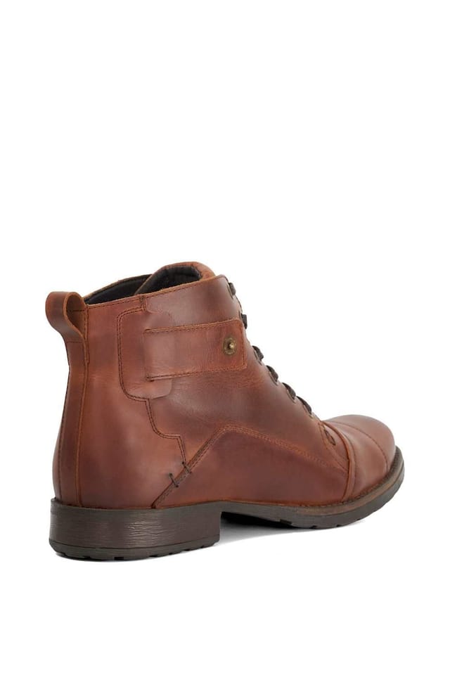 Dune London Dune London Men's 'Simon 1' Leather Smart Boots in Brown - 3