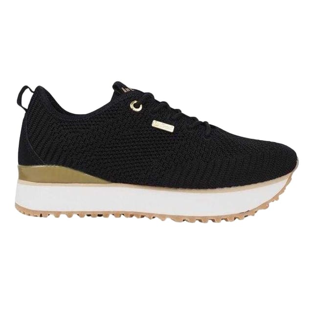 Lee Cooper Lee Cooper Women's Metal Logo Trainers in Black - 3
