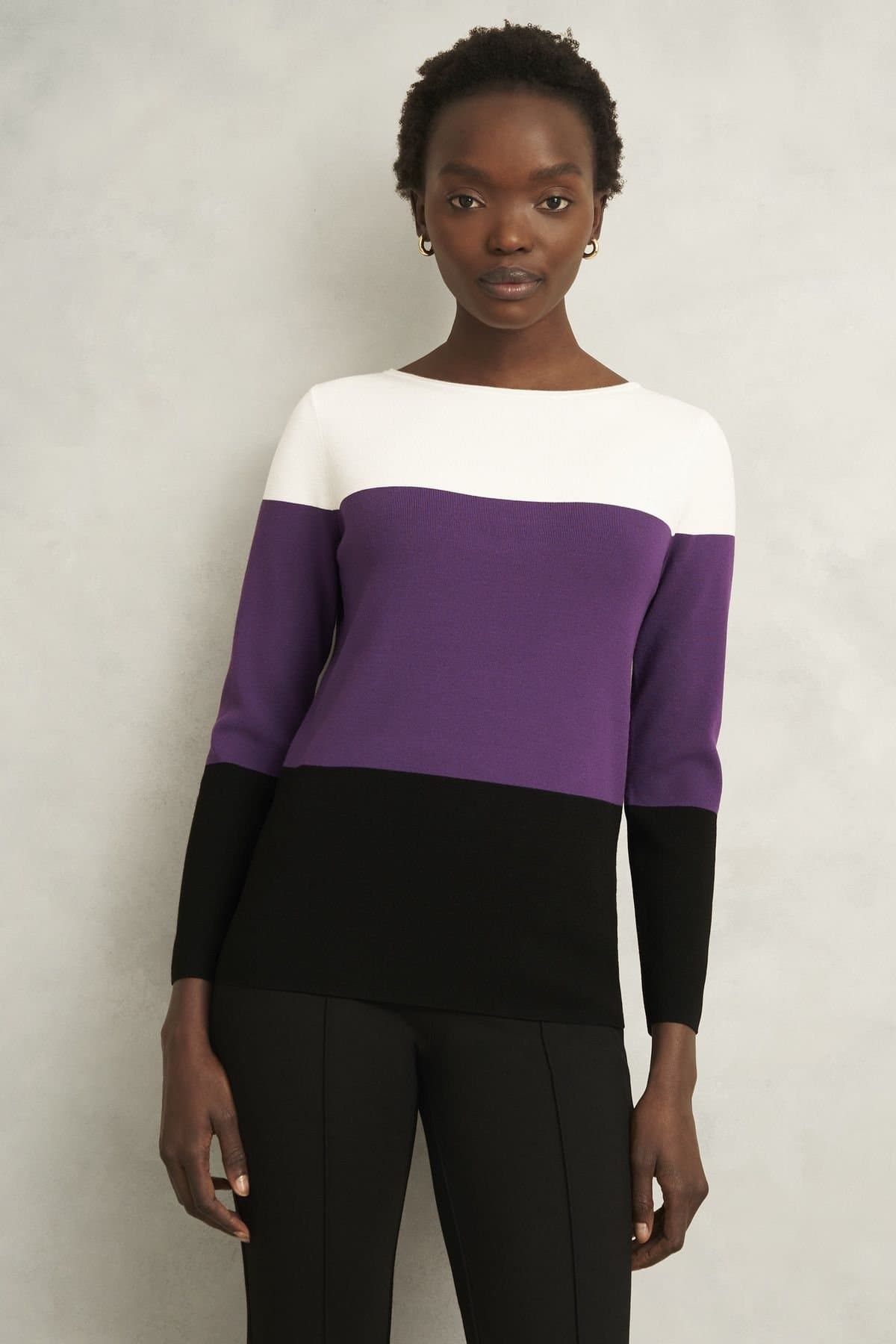 Hobbs London Hobbs London Women's Alice Jumper in Purple
