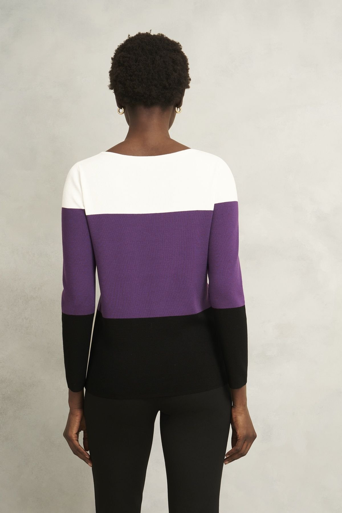 Hobbs London Hobbs London Women's Alice Jumper in Purple - 4