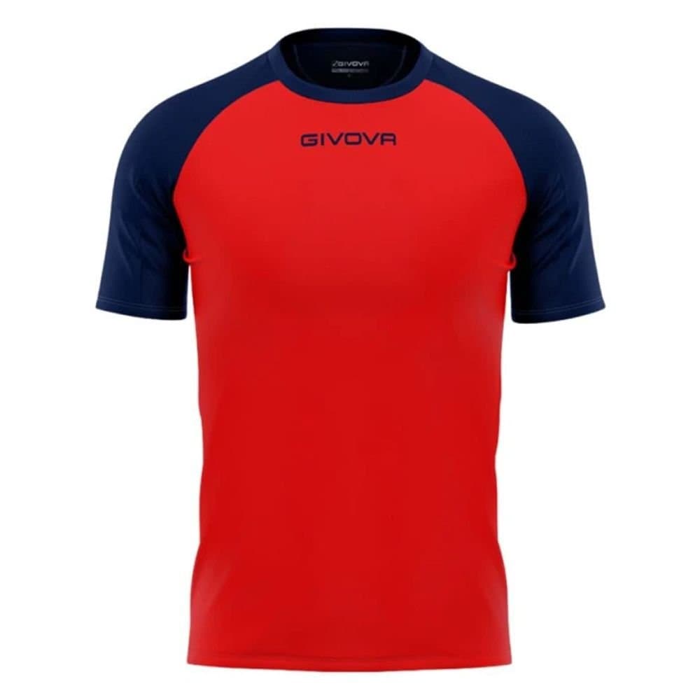 Givova Givova Men's Capo T-Shirt in Dark Red