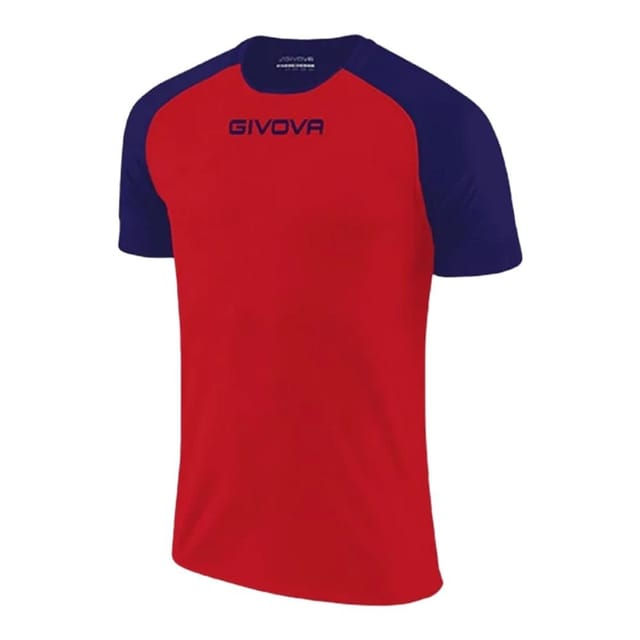 Givova Givova Men's Capo T-Shirt in Dark Red - 3