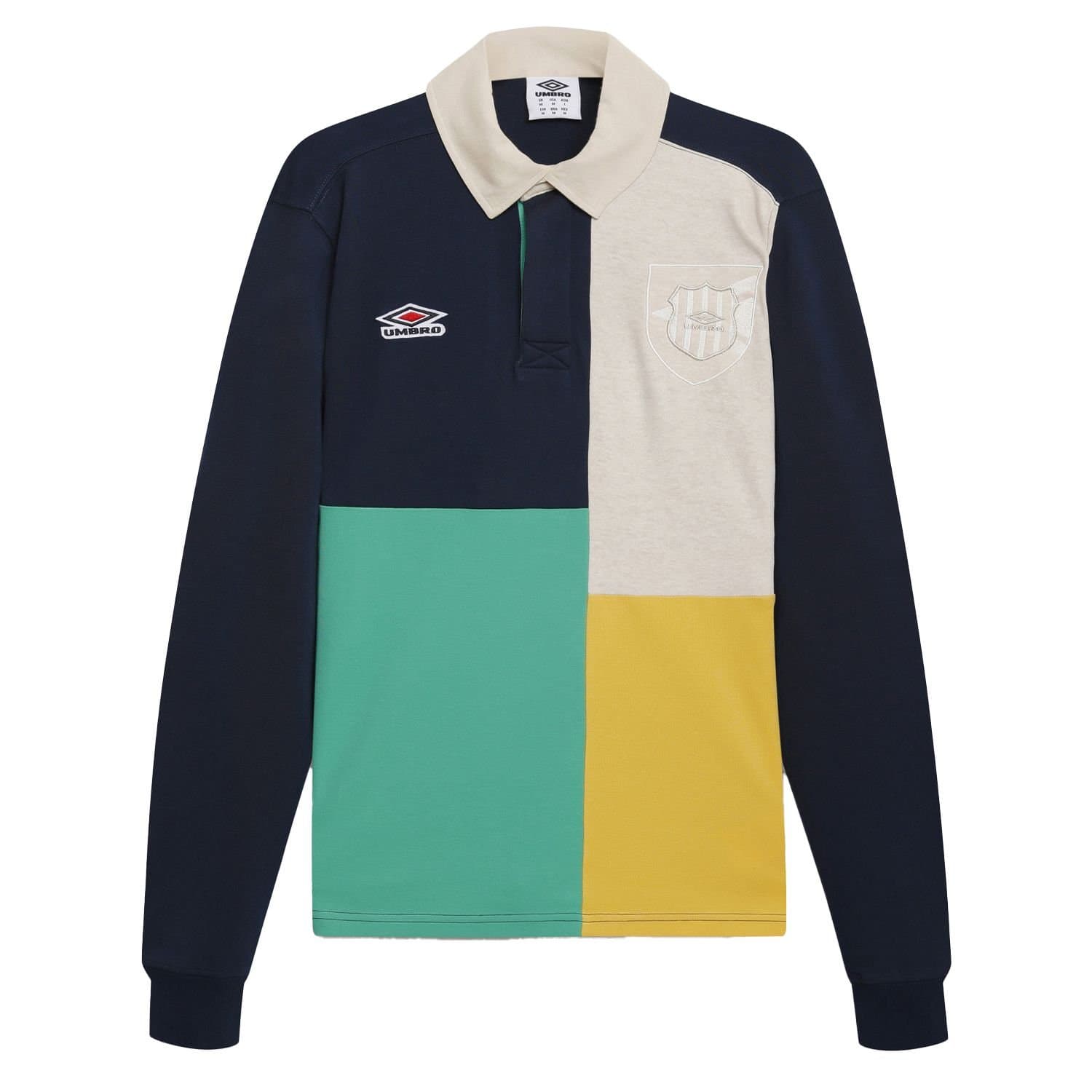 Umbro Umbro Men's Panel Rugby Jersey in Mid Navy