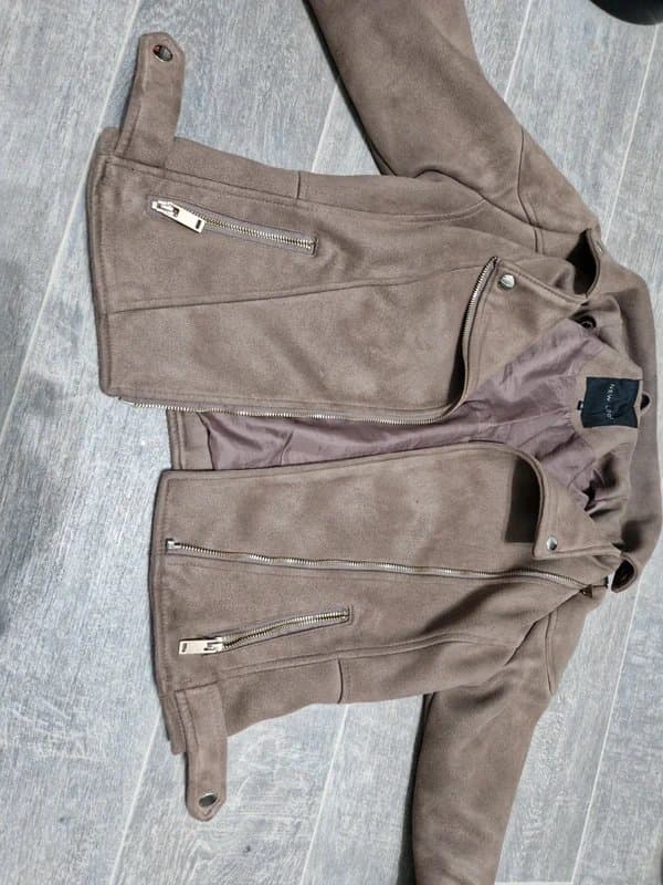 New Look Faux suede jacket