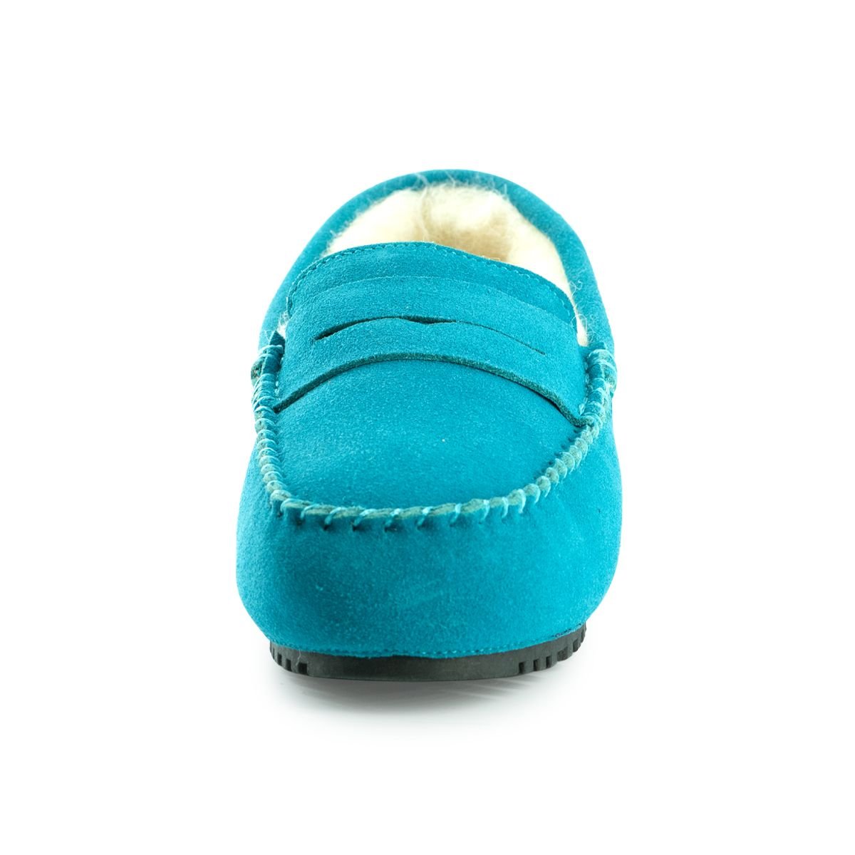 Aus Wooli Australia Aus Wooli Australia Women's Byronbay Cosy Moccasin in Blue - 2