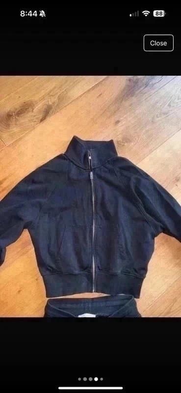 Zara Black Zara Co Ord Tracksuit S