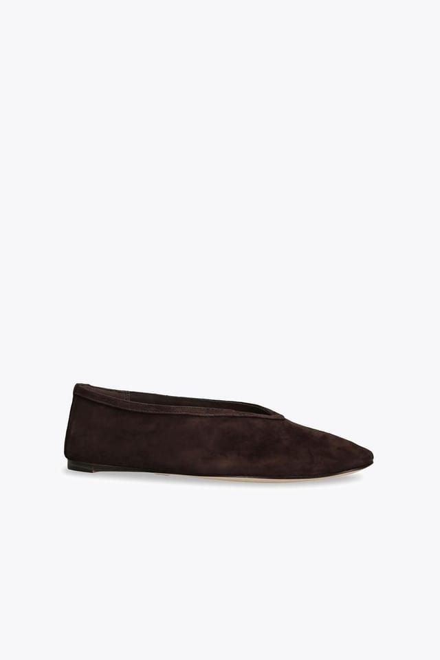 Steve Madden STEVE MADDEN Women's 'Leni Dark Brown' Leather Flats in Dark Brown - 2