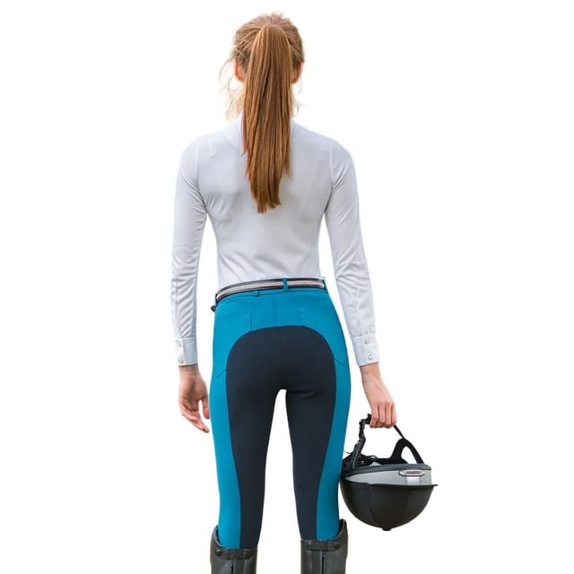 HyPERFORMANCE HyPERFORMANCE Men's Full Seat Breeches in Navy - 2