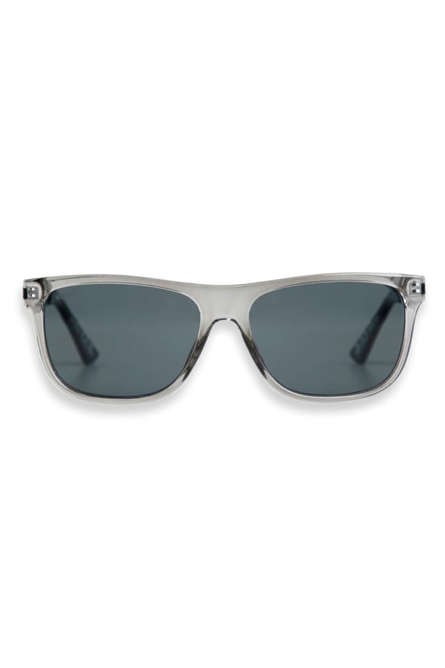 Weird Fish Weird Fish Men's Charlton Rectangular Sunglasses in Dark Grey - 2