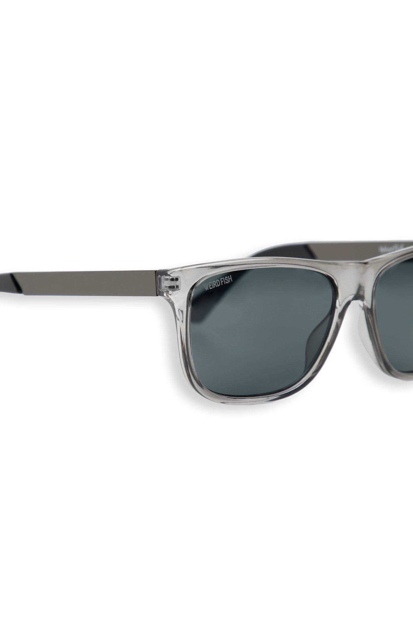 Weird Fish Weird Fish Men's Charlton Rectangular Sunglasses in Dark Grey - 4
