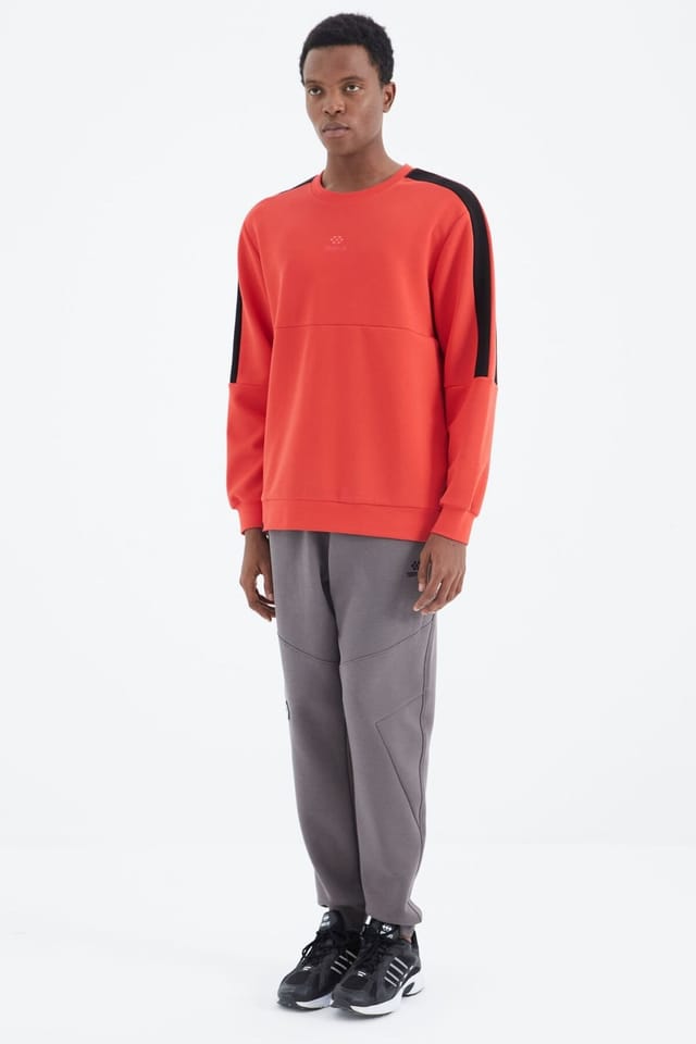 Tommy Life Tommy Life Men's Relaxed Fit Fleece Sweatpants in Charcoal - 3