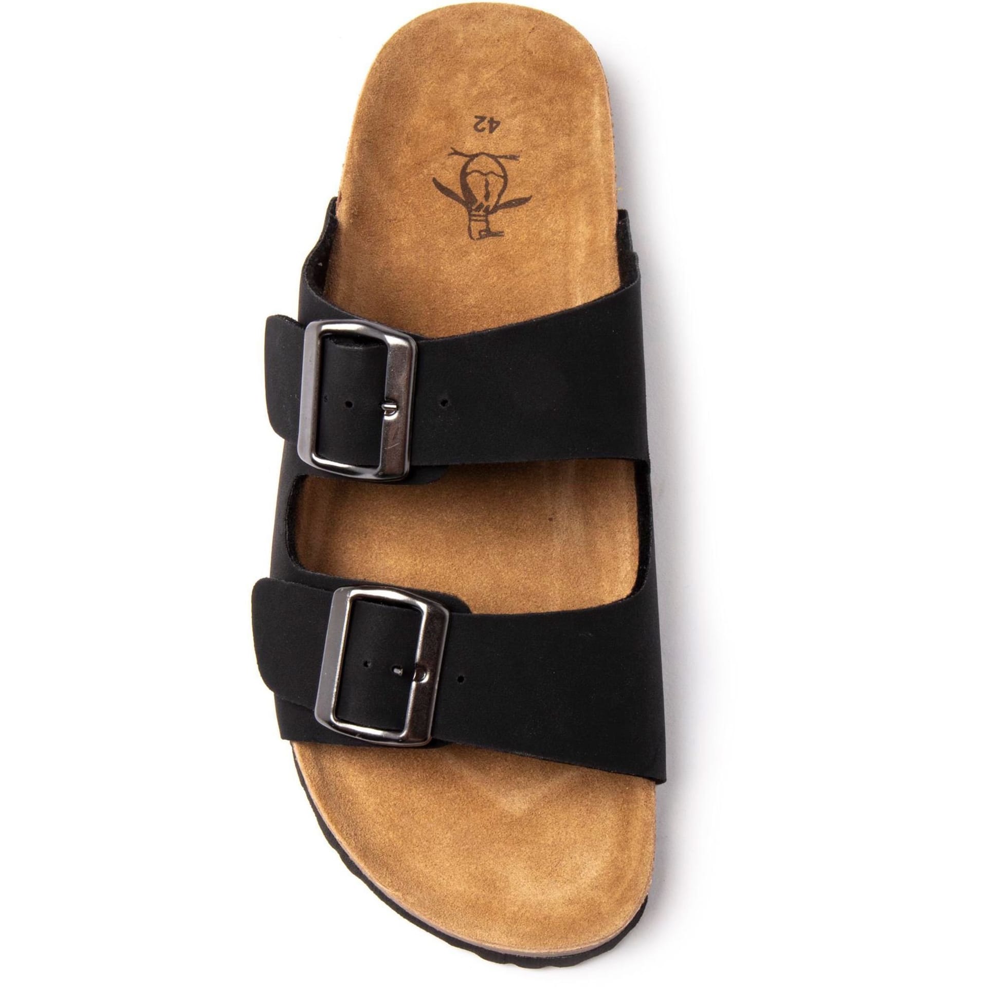 Penguin Penguin Men's Port Sandals in Black - 4