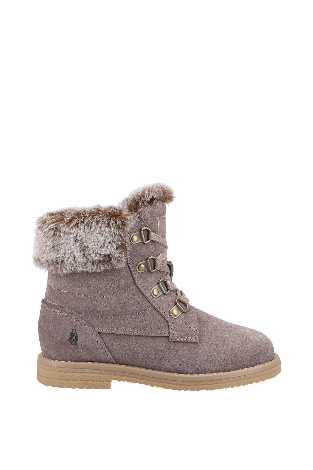 Hush Puppies Hush Puppies Women's 'Mini Florence' Suede Boot in Grey - 4