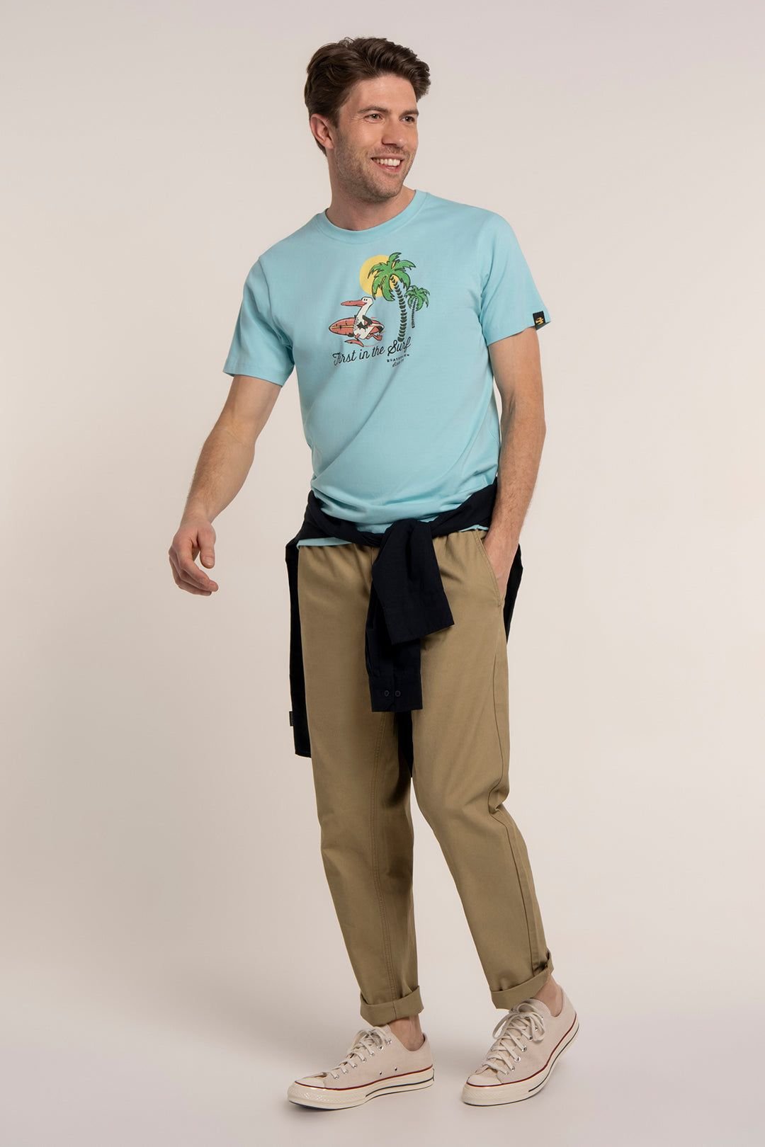 Brakeburn Brakeburn Men's PADDLESWORTH T-SHIRT in Blue - 4