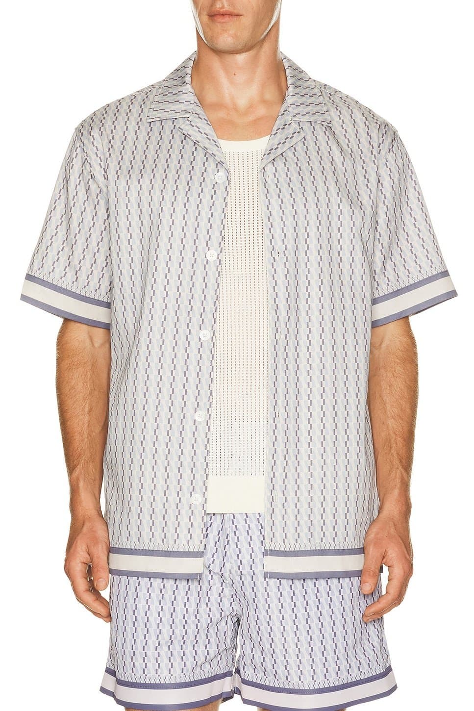 revolve Galliano Border Shirt
